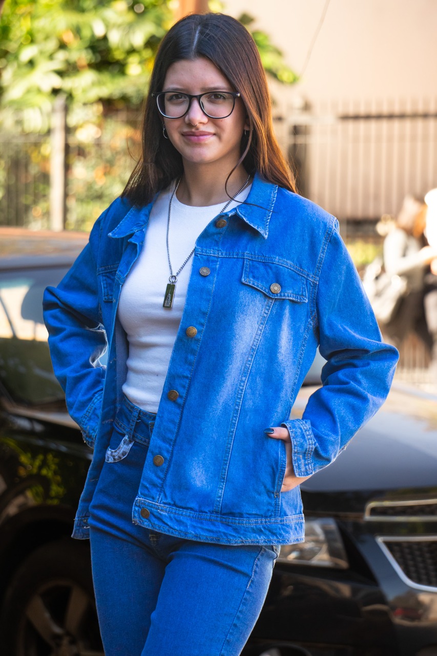 Campera de jean Malena