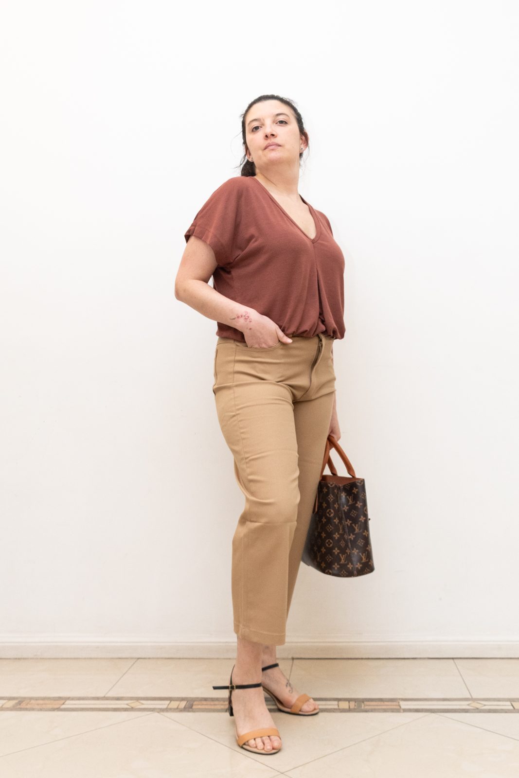 capri de Gabardina
