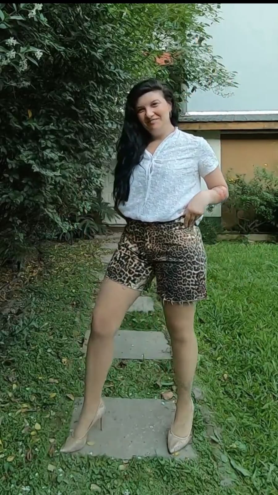 Short Animal Print