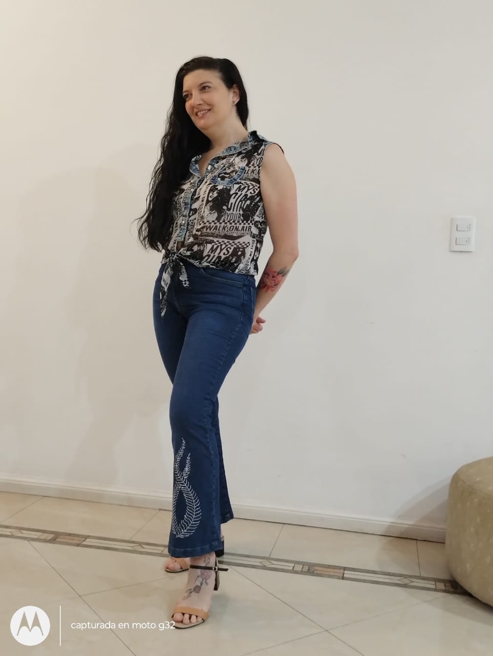 Jean Oxford con brillo