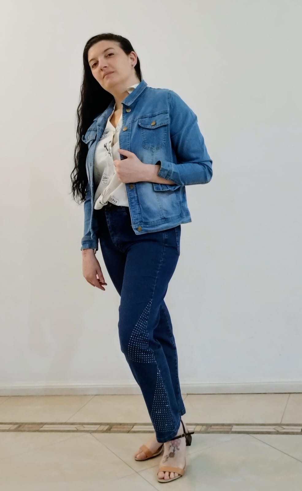 Jean Clásico con Brillos
